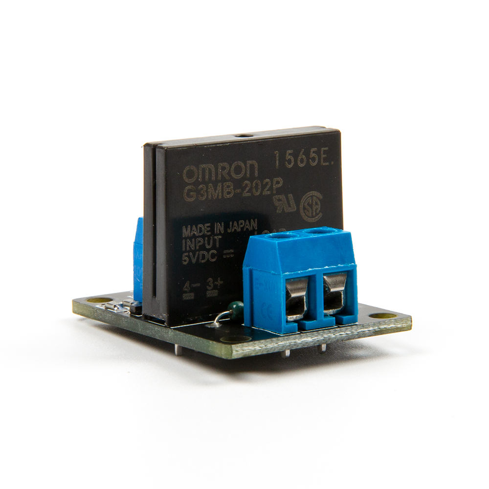 1-канальное твердотельное реле A03B 5в SSR 250в 2A